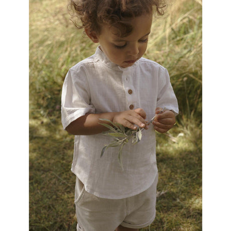 Lil'Atelier Coconut Milk Nmmhugo Ss Loose Skjorte Lil
