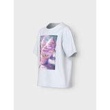 Name It Bright White Cupcake Nkfvotea Ss Nreg Topp