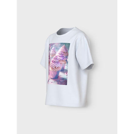 Name It Bright White Cupcake Nkfvotea Ss Nreg Topp