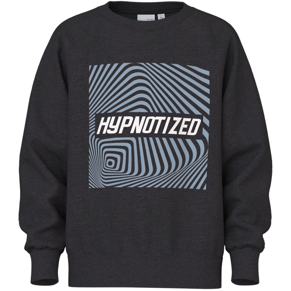 Name It Black Hypnotized Nkmvion Ls Nreg Sweat Unb