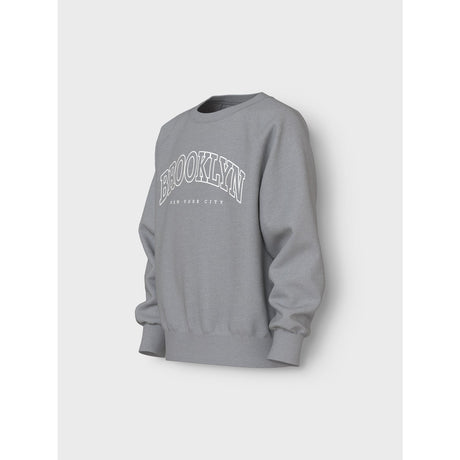 Name It Ultimate Grey Brooklyn New Nkmvion Ls Nreg Sweat Unb