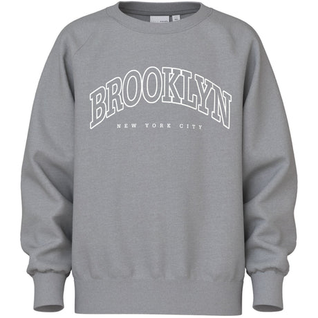 Name It Ultimate Grey Brooklyn New Nkmvion Ls Nreg Sweat Unb