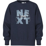 Name It Navy Blazer Next Level Controller Nkmvion Ls Nreg Sweat Unb