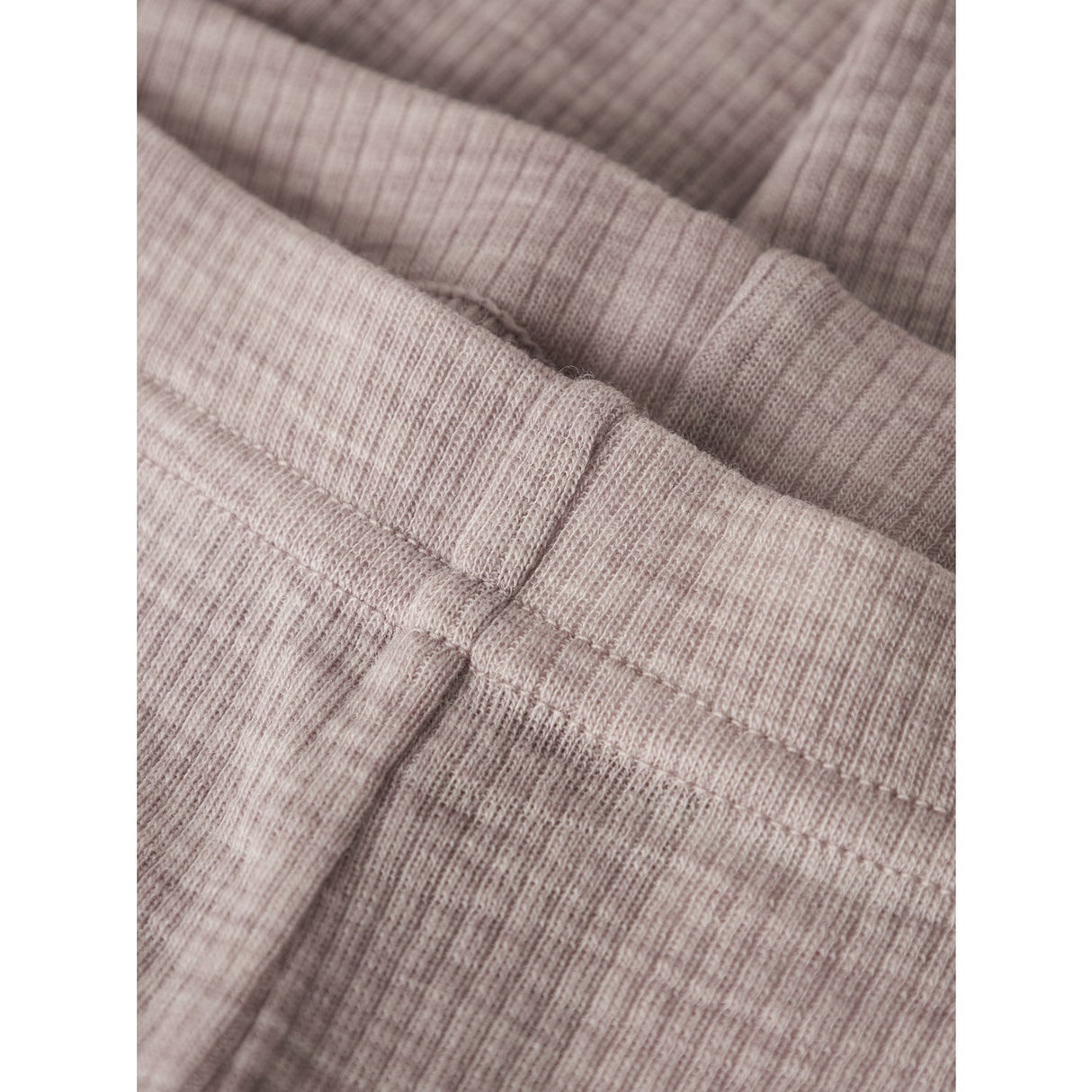 Name It Shadow Gray Nmnwax Ull Rib Leggings Noos