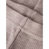 Name It Shadow Gray Nmnwax Ull Rib Leggings Noos