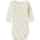 Name It Snow White Small Flowers Nbfwang Ull Needle Ls Body Noos