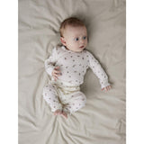 Name It Snow White Small Flowers Nbfwang Ull Needle Leggings Noos