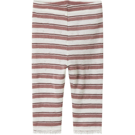 Name It Antler Snow White Nbfwang Ull Needle Leggings Noos