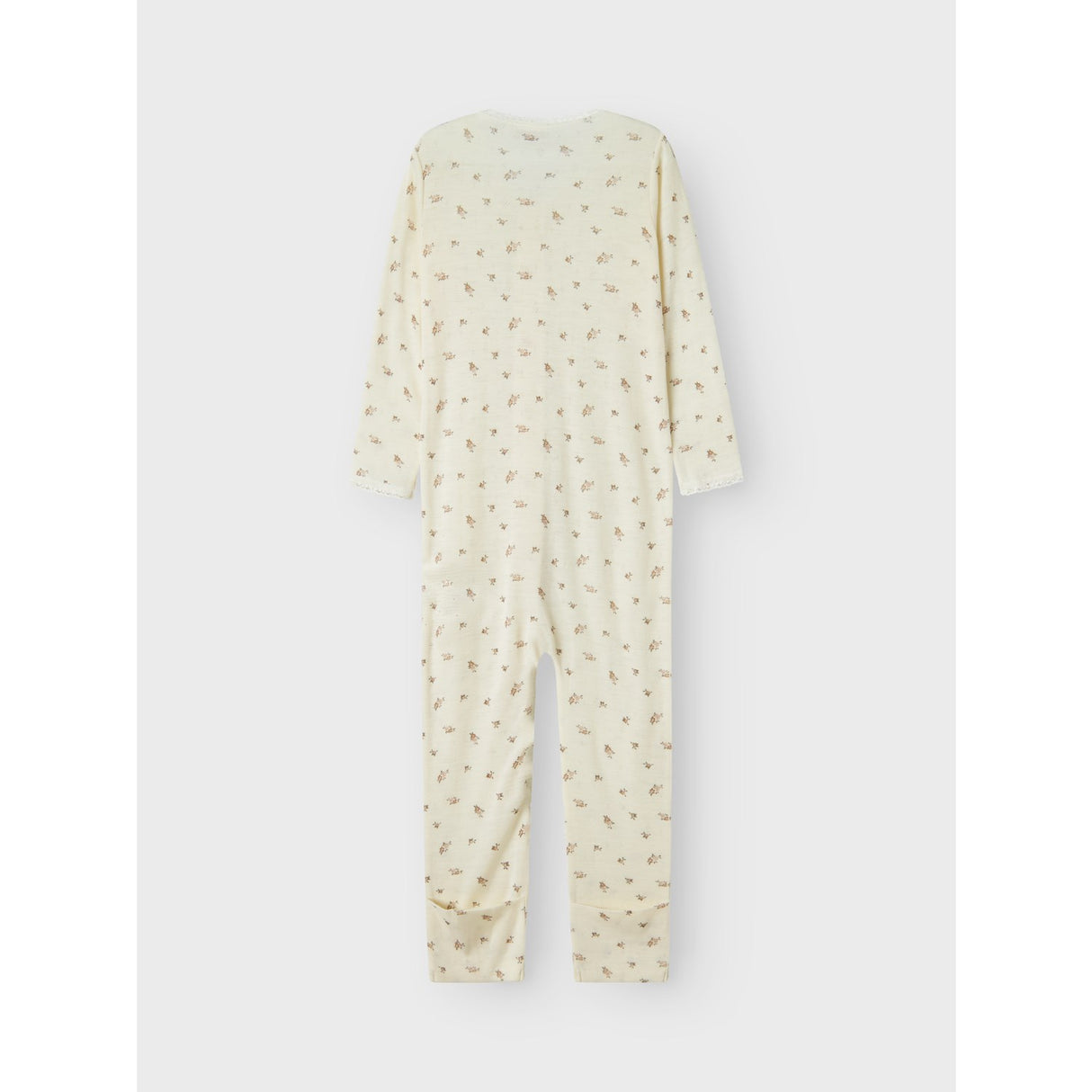 Name It Snow White Small Flowers Nmfwang Ull Needle Natt Drakt