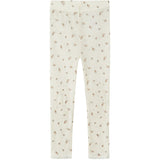 Name It Snow White Small Flowers Nmfwang Ull Needle Leggings Noos
