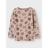 Name It Shadow Gray Unicorn Nmfwillit Ull Ls Topp