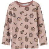 Name It Shadow Gray Unicorn Nmfwillit Ull Ls Topp