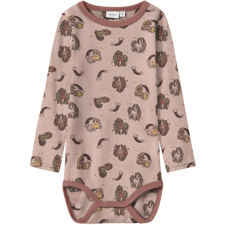 Name It Shadow Gray Unicorn Nmfwillit Ull Ls Body