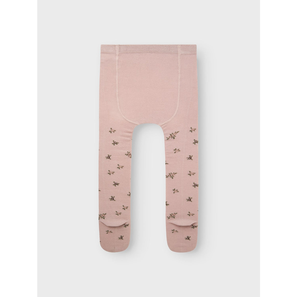 Name It Shadow Gray Small Flowers Nmfwak Wo/Bl Strømpebukser Aoj