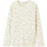 Name It Snow White Small Flowers Nkfwang Ull Needle Ls Topp
