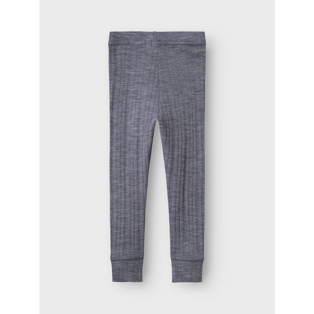 Name It Folkstone Gray Nmmwang Ull Needle Long Johns Solid Noos
