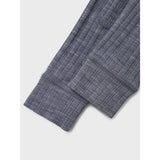 Name It Folkstone Gray Nmmwang Ull Needle Long Johns Solid Noos
