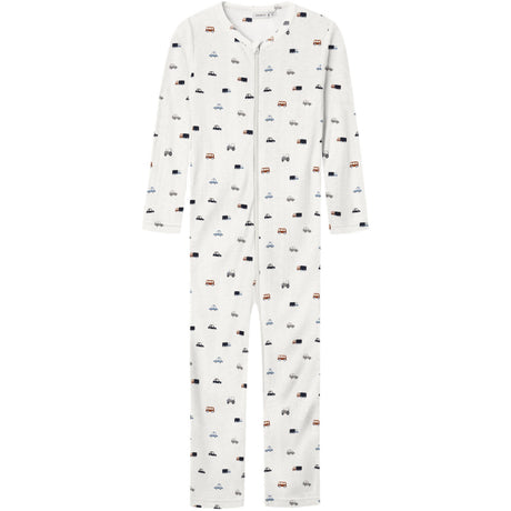 Name It Snow White Small Cars Nmmwang Ull Needle Natt Drakt