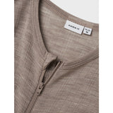 Name It Satellite Nmmwang Ull Needle Natt Drakt Solid