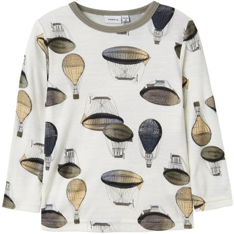 Name It Snow White Air Balloon Nmmwillitus Ull Ls Topp Noos