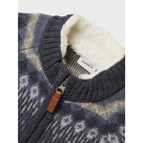 Name It Ombre Blue Iceland Nmmwriss Ull Ls Strikk Card