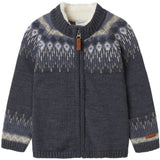 Name It Ombre Blue Iceland Nmmwriss Ull Ls Strikk Card