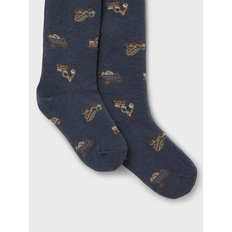 Name It Ombre Blue Working Machines Nmmwak Wo/Bl Strømpebukser Aoj