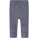 Name It Folkstone Gray Nbmwang Ull Needle Long Johns Solid Noos