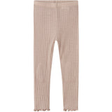 Name It Shadow Gray Nmfwossa Wo/Si Rib Leggings