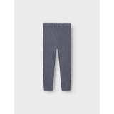 Name It Folkstone Gray Nmmwossa Wo/Si Rib Long Johns