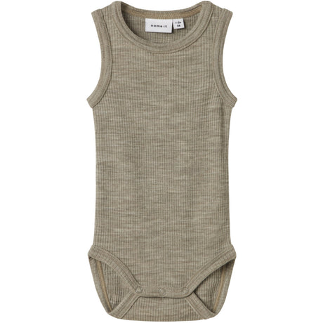 Name It Dried Sage Nbnwax Ull Rib Tank Body