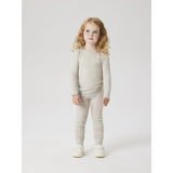 Name It Nacreous Cloud Nmnwax Ull Rib Leggings Noos