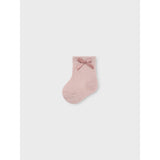 Name It Shadow Gray Nbfwakma Wo/Bl Structure 2P Strømper