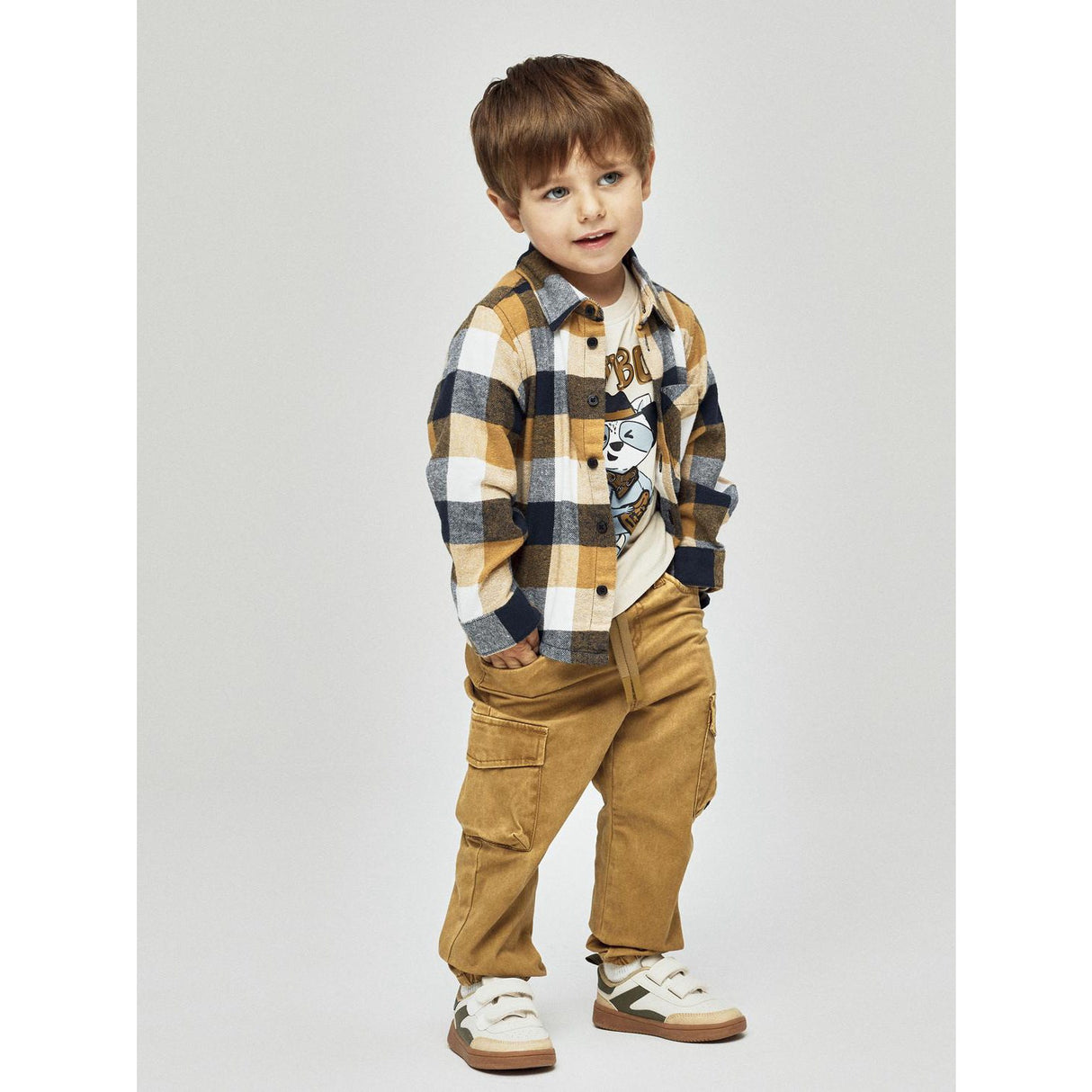 Name It Dull Gold Nmmben Cargo R Twi Bukser 1771-Hi Noos