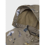 Name It Silver Mink Go Nbnalfa08 Softshell Drakt Aop Fo