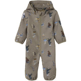 Name It Silver Mink Go Nbnalfa08 Softshell Drakt Aop Fo