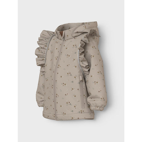 Name It Pure Cashmere Bouquet Nmfalfa08 Softshell Jakke Frill Aop Fo