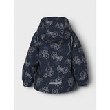 Name It Dark Sapphire Nmmalfa08 Softshell Jakke Ref Aop Fo