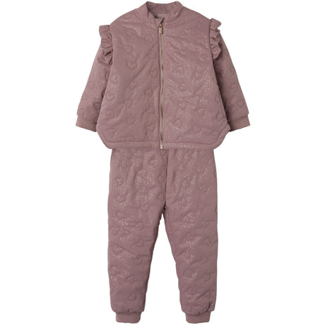 Name It Woodrose Nmfmoon Quilt Sett Glitter Fo