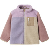 Name It Orchid Bouquet Nmfmonica Teddybjørn Jakke Block