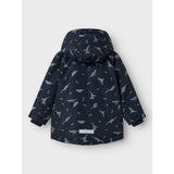 Name It Dark Sapphire Ref Dino Nmmmax Pa Jakke Ref Aop Noos