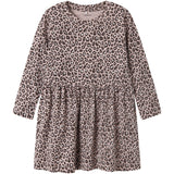 Name It Burnished Lilac Nmfleoana Ls Kjole