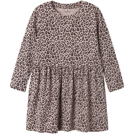 Name It Burnished Lilac Nmfleoana Ls Kjole