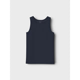 Name It Dark Grey Melange Nkmtank Topp 2P Dark Grey Mel Skull Noos