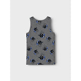 Name It Dark Grey Melange Nkmtank Topp 2P Dark Grey Mel Skull Noos
