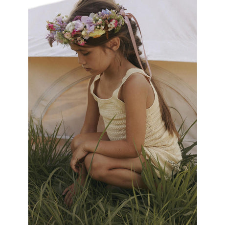 Lil'Atelier Sea Mist Nmfhope Strikk Shorts Lil