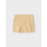Lil'Atelier Sea Mist Nmfhope Strikk Shorts Lil