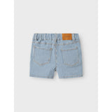 Lil'Atelier Zen Blue Stripes Nmmhalfdan Loose Shorts 4001-Hs Lil