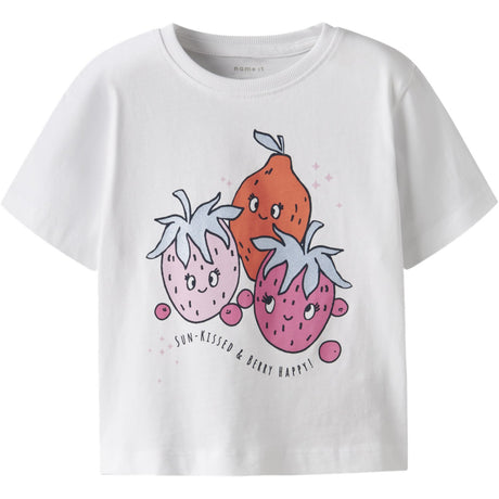 Name It Lucent White Nmfhelka Ss Nreg Topp Pb