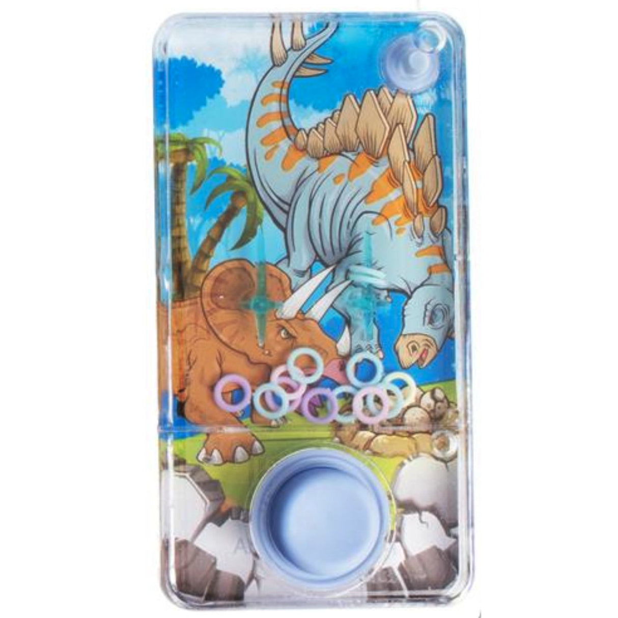 Magni Dino vannfunksjon i lilla display